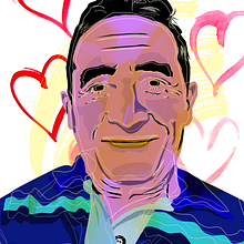 Meu projeto do curso: Retrato vetorial com texturas manuais. Vector Illustration, and Digital Illustration project by Carla Susana Ribeiro - 08.02.2022