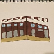 My project for course: Expressive Architectural Sketching with Colored Markers. Sketching, Drawing, Architectural Illustration, Sketchbook & Ink Illustration project by ricarithomas626 - 08.04.2022