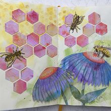 Mein Kursprojekt: Kreatives Sketching mit Aquarell für Anfänger. Traditional illustration, Sketching, Creativit, Drawing, Watercolor Painting, and Sketchbook project by steffiotto - 08.04.2022
