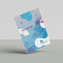 Musikschule Mutschellen: ReDesign of Branding (Annual Report, Logo, Flyers etc). Art Direction, Graphic Design, and Vector Illustration project by Sandra Hofacker - 08.04.2022