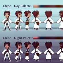 My project for course: Character Design for Animation with Photoshop. Projekt z dziedziny  Animacja, Projektowanie postaci i Animacja postaci użytkownika Ma. Gabrielle Abueva - 05.08.2022