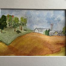 Mon projet du cours : Carnet de voyage à l’aquarelle. Ilustração tradicional, Pintura em aquarela, Ilustração arquitetônica, e Sketchbook projeto de Suzanne Boulet - 04.08.2022