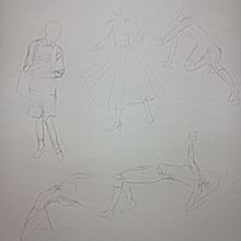 Mi proyecto del curso: Dibujo anatómico para principiantes. Een project van  Beeldende kunst,  Schetsen, Tekening met potlood,  Tekening, Realistische tekening y Anatomisch tekenen van angeladglez0614 - 04.08.2022