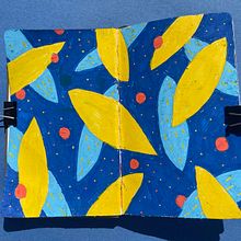 My project for course: Botanical Patterns in a Sketchbook: Conquer the Blank Page. Traditional illustration, Pattern Design, Botanical Illustration, and Sketchbook project by Dan McCormick - 08.04.2022