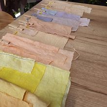 Mi proyecto del curso: Teñido textil con pigmentos naturales. Arts, Crafts, Fashion Design, DIY, Textile D, eing, and Textile Design project by Ale Londoño Correa - 08.04.2022