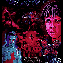 Il mio progetto del corso: Illustrazione vettoriale: più volume e rock and roll - Stranger Things Fan Art Ein Projekt aus dem Bereich Vektorillustration, Traditionelle Illustration und Plakatdesign von Eleonora Ripani - 03.08.2022