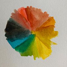 Koło barw Ein Projekt aus dem Bereich Traditionelle Illustration von Alex Witkowska - 05.08.2022