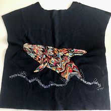 My project for course: Hand Embroidery for Clothing: Stitch a Collage Design. Projekt z dziedziny  Haft, Upc, cling, Wzornictwo tekst i liów użytkownika Gerti Wouters - 05.08.2022