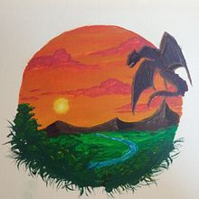Mi proyecto del curso: Pintura de paisajes atmosféricos con gouache . Ilustrație tradițională, Pictura și Pictură cu guașă de fjgraciaberne - 08.05.2022