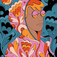 The Personal Works (2019 - 2022). Un progetto di Design, Illustrazione tradizionale, Illustrazione digitale, Illustrazione vettoriale e Creatività di Ryan Dean Sprague - 16.08.2022