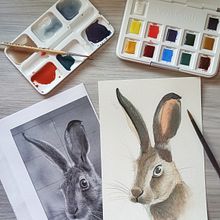 Final course project - Paloma. Traditional illustration, Fine Arts, Watercolor Painting, and Naturalistic Illustration project by Paloma Linck - 08.05.2022