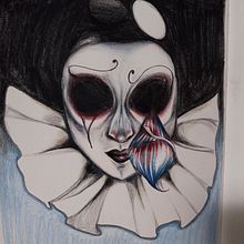 Il mio progetto del corso: Ritratto creativo in chiaroscuro con matita. Traditional illustration, Pencil Drawing, Portrait Drawing, Artistic Drawing, and Colored Pencil Drawing project by Daniela Falaschi - 08.06.2022