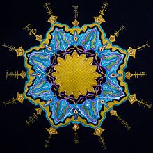 Mi proyecto del curso: Introducción al arte islámico: crea patrones biomórficos . Un proyecto de Pintura, Pattern Design, Dibujo, Pintura a la acuarela e Ilustración con tinta de Alejandro Niño - 08.08.2022