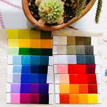 Mi proyecto del curso: Teoría del color para proyectos textiles. Projekt z dziedziny  Haft i Teoria barw użytkownika Ana Alonzo - 06.08.2022