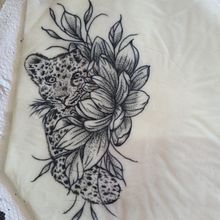 Meu projeto do curso: Técnicas de tatuagem blackwork com fine line. Tattoo Design project by Diego Bezerra - 08.02.2022