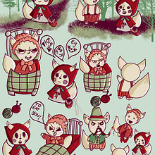 My project for course: Kawaii-Style Story Illustration. Traditional illustration, Character Design, Digital Illustration, and Manga project by phavithra G - 08.06.2022