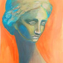 Mi proyecto del curso: Retrato expresivo con gouache. Un projet de Illustration traditionnelle, Peinture , et Peinture gouache de laura_akm - 06.08.2022