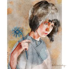 Illustrated Portrait in Watercolor A course by Ana Santos. Traditional illustration, Fine Arts, Painting, Drawing, Watercolor Painting, Portrait Drawing, and Artistic Drawing project by Natascha van den Bergh - 06.23.2021
