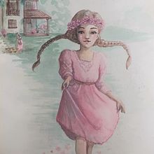 Mi proyecto del curso: Ilustración de cuento de hadas con acuarelas. Un projet de Illustration traditionnelle, Peinture, Dessin, Illustration numérique , et Aquarelle de laura_akm - 07.08.2022