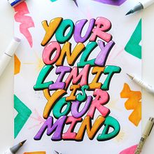 Mi proyecto del curso: Lettering inspirado en grafiti Ein Projekt aus dem Bereich T, pografie, Kalligrafie, Lettering, T, pografisches Design, H und Lettering von Anna - 07.08.2022