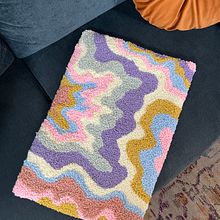 Summer rug. Un progetto di Fiber Art di Alessia Faccenda - 08.08.2022