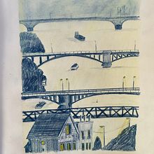 Mi proyecto del curso: Sketchbook ilustrado con lápices de colores. Un progetto di Illustrazione tradizionale, Belle arti, Bozzetti, Disegno a matita, Disegno, Disegno artistico e Sketchbook di Francisca Oyanader - 08.08.2022