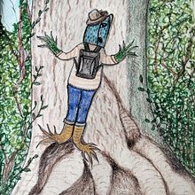 Meu projeto do curso: Técnicas de ilustração para desbloquear sua criatividade. Projekt z dziedziny Design, Trad, c, jna ilustracja,  Sztuki piękne,  Malarstwo, Kreat, wność, Kreat, wne zabaw, z dziećmi i Sketchbook użytkownika Maria Rego - 08.08.2022