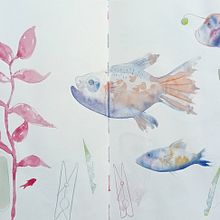Il mio progetto del corso: Sketching creativo ad acquerello per principianti. Traditional illustration, Sketching, Creativit, Drawing, Watercolor Painting, and Sketchbook project by elisa.begani - 08.08.2022