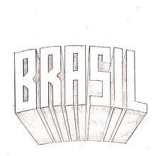 Meu projeto do curso: Lettering 3D: crie uma composição incrível Ein Projekt aus dem Bereich Design, Lettering, Digitales Lettering, 3-D-Lettering, H und Lettering von Betania Mello - 07.08.2022