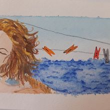 My project for course: Creative Watercolor Sketching for Beginners. Traditional illustration, Sketching, Creativit, Drawing, Watercolor Painting, and Sketchbook project by clara_sisini - 08.09.2022