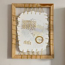 Meu projeto do curso: Técnicas de bordado experimental sobre papel. Fine Arts, Collage, and Embroider project by Júlia Mazzoni - 08.09.2022