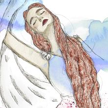 My project for course: Illustrated Portraits with Procreate. Ilustração tradicional, Ilustração vetorial, Ilustração digital, e Desenho de retrato projeto de Shaula - 08.08.2022