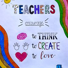 Il mio progetto del corso: Lettering creativo: disegna parole con stile. Lettering, H, and Lettering project by amy.longhitano98 - 08.09.2022