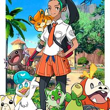 Pokemon Scarlet - Nemona. Un proyecto de Ilustración tradicional de Matheus Vitor Rodrigues Silverio - 06.08.2022