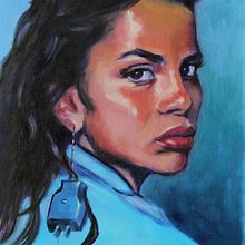 My project for course: Expressive Oil Portraiture: Explore the Alla Prima Technique. Projekt z dziedziny  Sztuki piękne,  Malarstwo i Malarstwo olejowe użytkownika anjak73 - 09.08.2022