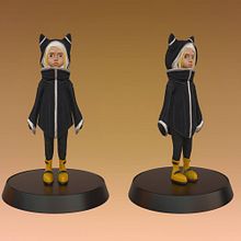 My project for course: Creation of Characters: From 2D to 3D. 3D, Character Design, 3D Character Design, and 3D Design project by Lory Sha - 08.09.2022