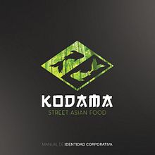 Kodama Street Asian Food "Diseño de identidad". Design, Graphic Design, Logo Design, Traditional illustration, Br, Strateg, Social Media, Social Media Design, Art Direction, Marketing, Packaging, Naming, and Pattern Design project by Armando Ortega Muñoz - 08.09.2022