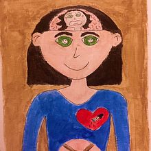 Course Project: Artistic Illustration: Draw from Your Imagination. Traditional illustration, Painting, Creativit, Pencil Drawing, and Drawing project by marta_puchna - 08.09.2022