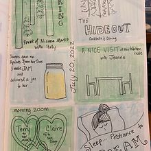 Illustrated Life Journal. Un progetto di Sketchbook e Illustrazione tradizionale di Marti Mariette - 09.08.2022