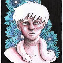 Mi proyecto del curso: Retrato creativo en claroscuro con lápiz. Projekt z dziedziny Trad, c, jna ilustracja, R, sunek ołówkiem, Portret,  R, sunek art, st, czn, R i sowanie kredkami użytkownika Noah Alvarado - 10.08.2022
