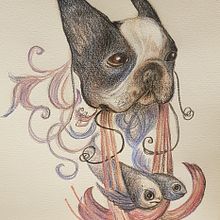 Meu projeto do curso: Ilustração surrealista inspirada na natureza Ein Projekt aus dem Bereich Traditionelle Illustration, Bleistiftzeichnung, Zeichnung, Artistische Zeichnung, Naturalistische Illustration und Zeichnen mit Buntstiften von JOAO CARLOS BLANES - 07.08.2022