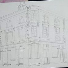 Mi proyecto del curso: Dibujo arquitectónico con acuarela y tinta. Projekt z dziedziny Sketching,  R, sunek, Malowanie akwarelą,  R, sunek architektoniczn, Sketchbook,  R i sunek atramentem użytkownika senoritalinda21 - 09.08.2022