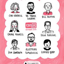 Sketchnotes @ CanUX Conference 2019. Projekt z dziedziny Sketching, Trad, c i jna ilustracja użytkownika Eva-Lotta Lamm - 02.11.2019