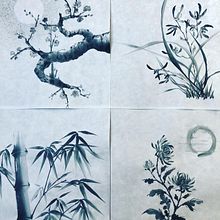 My project for course: Introduction to Sumi-e Painting. Un progetto di Illustrazione tradizionale, Disegno e Illustrazione con inchiostro di Sabine Nimz - 10.08.2022