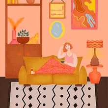 My project for course: Colorful Digital Illustration in Procreate. Un proyecto de Ilustración tradicional, Dibujo, Ilustración digital y Dibujo digital de Bushra Sami - 07.08.2022