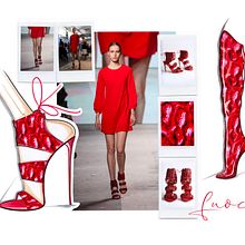FLAME HEELS  Ein Projekt aus dem Bereich Design, Schuhdesign, Produktdesign, Traditionelle Illustration und Skizzenentwurf von BATTASSI - 10.08.2022
