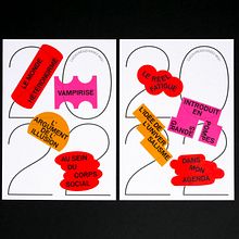 Vœux exquis. Graphic Design project by Camille Baudelaire - 08.11.2022