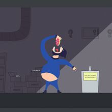 Mi proyecto del curso: Ladrón de Donas. Projekt z dziedziny  Animacja i Animacje 2D użytkownika Agustin Vazquez - 11.08.2022