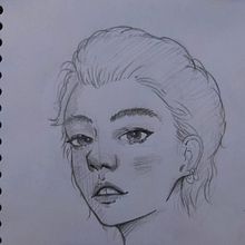 Mi proyecto del curso: Sketchbook de retrato: explora el rostro humano. Sketching, Drawing, Portrait Drawing, Artistic Drawing, and Sketchbook project by Omar Núñez Aguirre - 03.07.2022