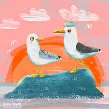 Mein Kursprojekt: Lebhafte Tierillustrationen mit Photoshop. Un proyecto de Ilustración digital e Ilustración tradicional de Julia Reyelt - 12.08.2022